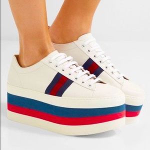 Gucci Peggy Platform Sneakers